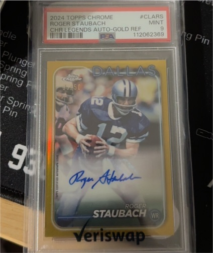 2024 Topps Chrome #CLA-RS Roger Staubach — front