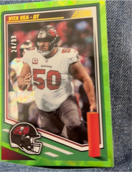 2025 Panini Score #156 Vita Vea — front