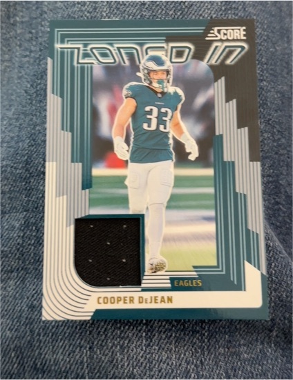 2025 Panini Score #ZON-CDN Cooper DeJean — front