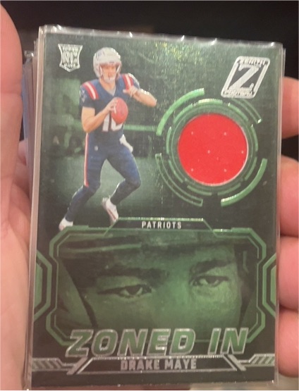 2024 Panini Zenith #ZI-DME Drake Maye — front