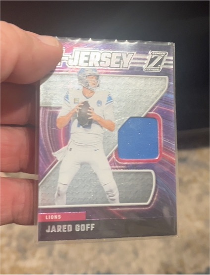 2024 Panini Zenith Z-Jersey #ZJ18 Jared Goff — front