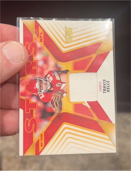 2025 Score #SNJ-TKE Travis Kelce Stars of the NFL Jerseys — front