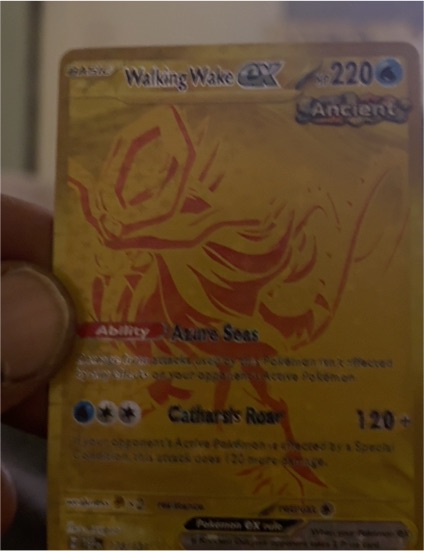 2025 Pokémon Prismatic Evolutions #178 Walking Wake ex — front
