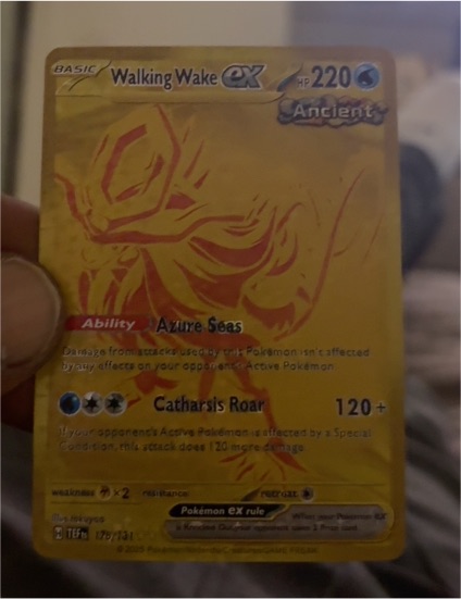 2023 Pokémon Prismatic Evolutions #178 Walking Wake ex — front