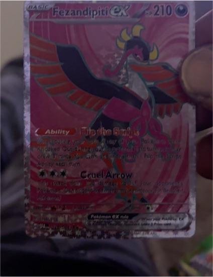 2024 Pokémon Fezandipiti ex 084/064 Shrouded Fable — front