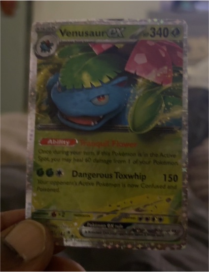 2023 Pokémon #001 Venusaur ex — front