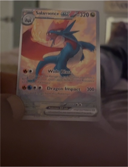 2022 Pokémon TCG Journey Together #187 Salamence EX — front