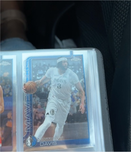 2025-26 Topps Chrome #96 Anthony Davis — front