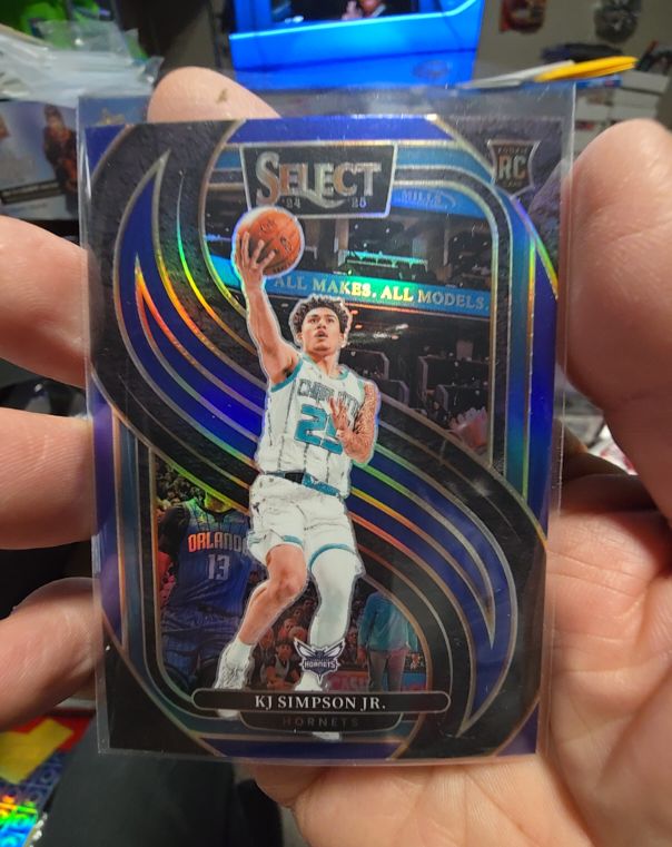 2024-25 Panini Select #193 KJ Simpson Jr. — front