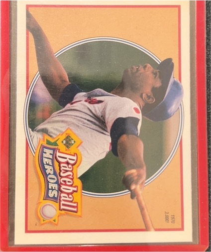 1991 Upper Deck #22 Hank Aaron Baseball Heroes — front