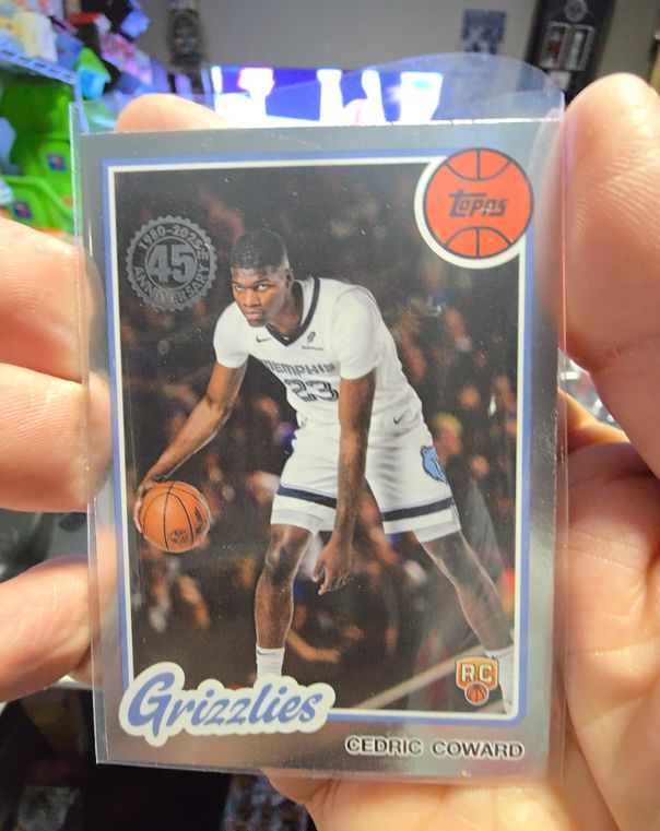 2025-26 Topps 1980-81 Topps Basketball #80BK-58 Cedric Coward — front