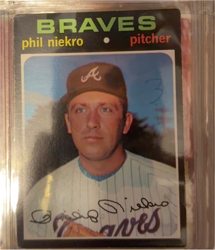 1971 Topps #30 Phil Niekro — front