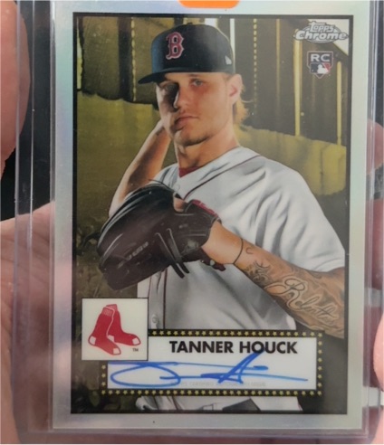 2021 Topps Chrome Platinum Anniversary #28 Tanner Houck — front