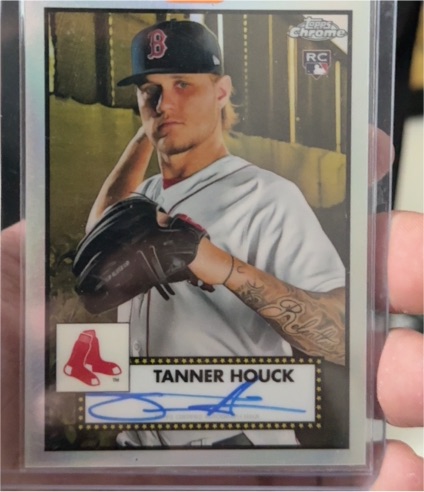 2021 Topps Chrome Platinum Anniversary #28 Tanner Houck — front
