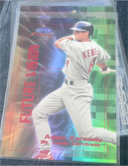 2000 Fleer Focus Future Vision #8 Adam Kennedy — front
