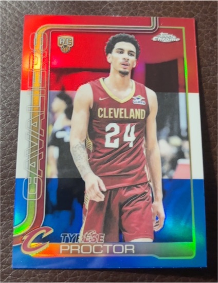 2025-26 Topps Chrome #300 Tyrese Proctor — front