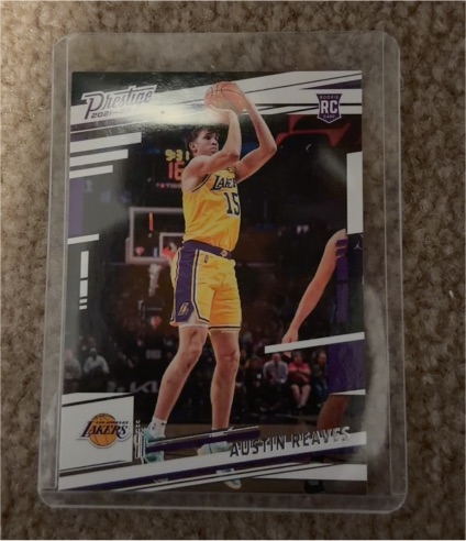 2021-22 Panini Chronicles Prestige #61 Austin Reaves Rookie — front