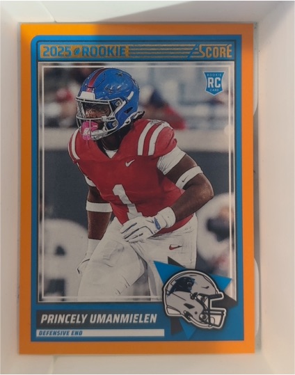 2025 Panini Score #86 Princely Umanmielen — front
