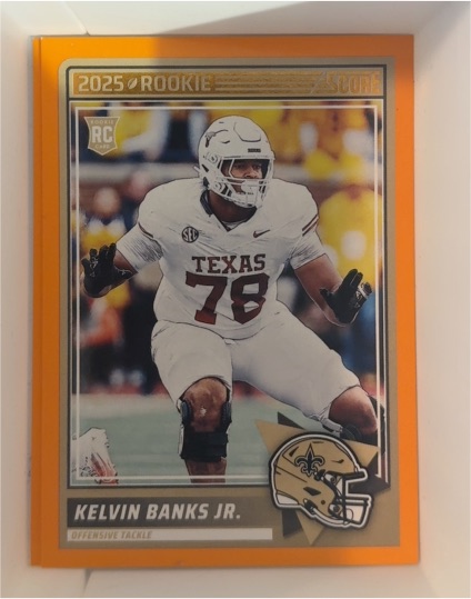 2025 Score #23 Kelvin Banks Jr. — front