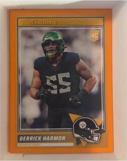 2025 Panini Score #81 Derrick Harmon — front