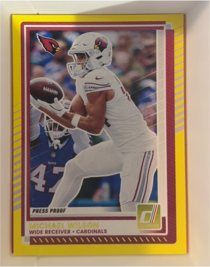 2025 Donruss #260 Michael Wilson — front