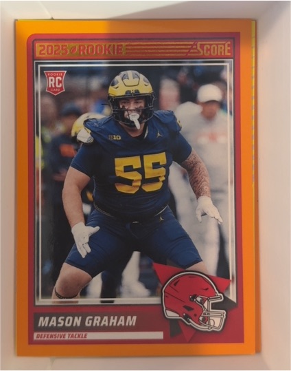 2025 Score #22 Mason Graham — front