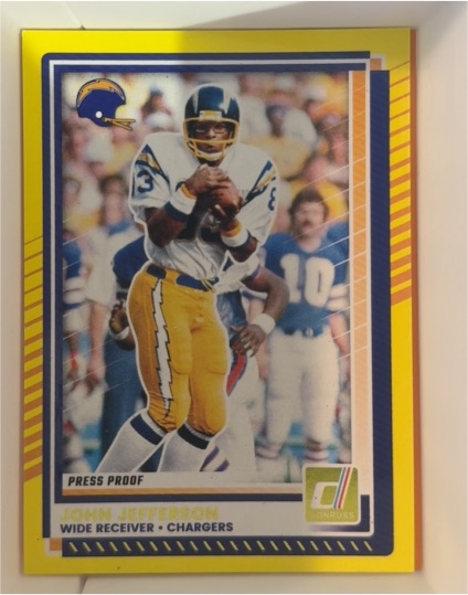 2025 Donruss #218 John Jefferson — front