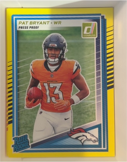 2025 Donruss #336 Pat Bryant — front
