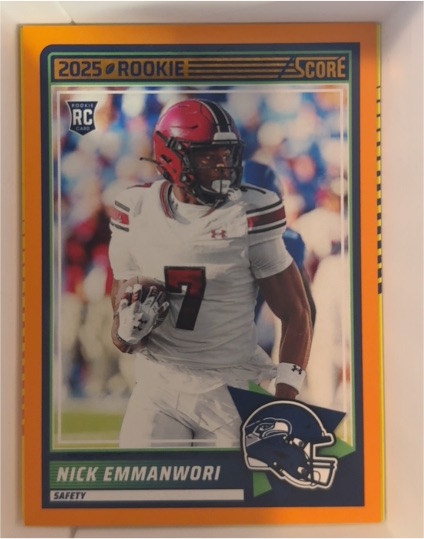 2025 Panini Score #96 Nick Emmanwori — front