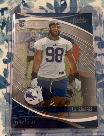 2025 Panini Absolute #180 T.J. Sanders — front