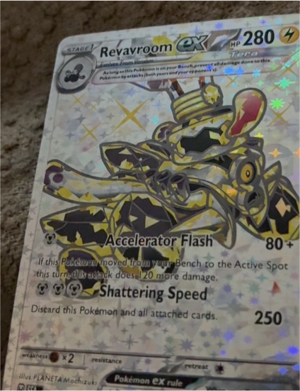 2024 Pokémon SV5a 081/064 Revavroom ex Shiny Holo Rare — front