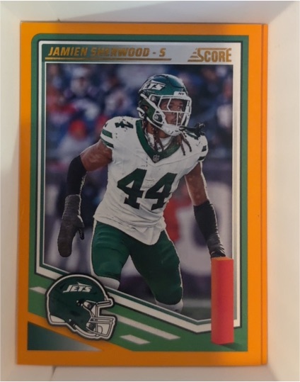 2025 Panini Score #144 Jamien Sherwood — front