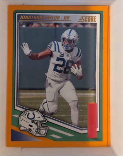 2025 Score #89 Jonathan Taylor — front