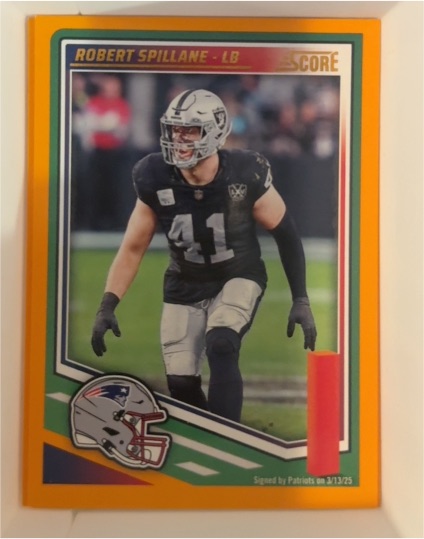 2025 Score #280 Robert Spillane — front