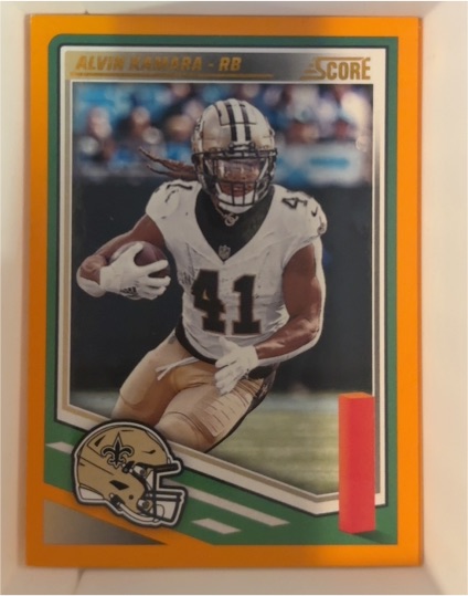 2025 Score #122 Alvin Kamara — front