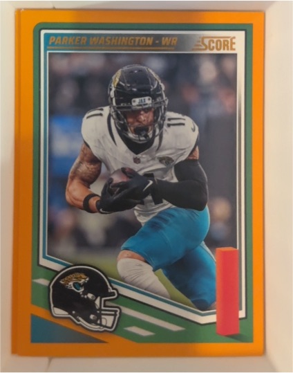 2025 Score #80 Parker Washington — front