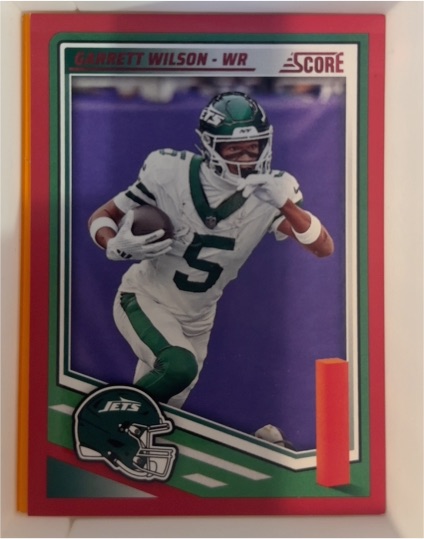 2025 Panini Score #128 Garrett Wilson — front