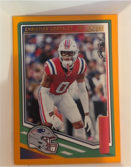 2025 Score #228 Christian Gonzalez — front