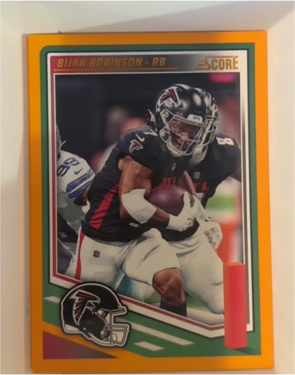 2025 Score #223 Bijan Robinson — front