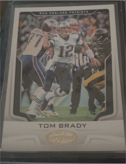 2017 Panini Certified #15 Tom Brady — front