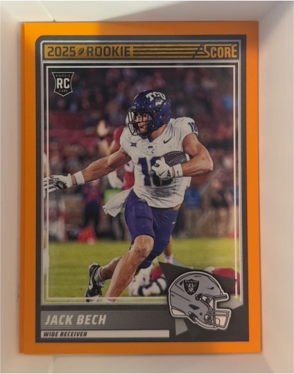 2025 Panini Score #63 Jack Bech — front