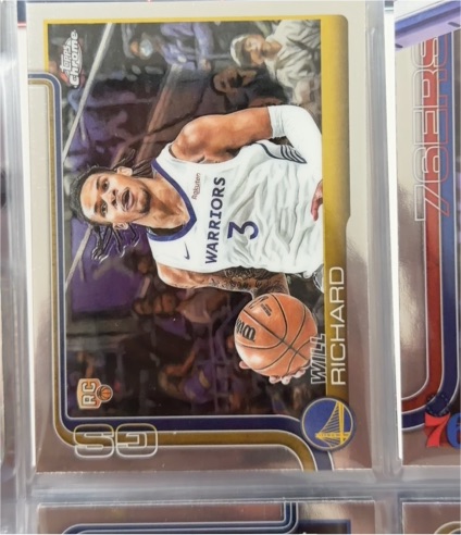 2025-26 Topps Chrome #287 Will Richard — front