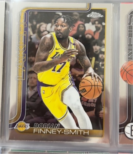 2025-26 Topps Chrome #192 Dorian Finney-Smith — front