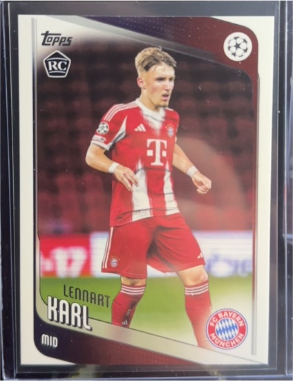 2025-26 Topps UEFA Club Competitions #187 Lennart Karl — front