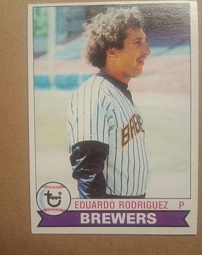 1979 Topps #108 Eduardo Rodriguez Milwaukee Brewers — front