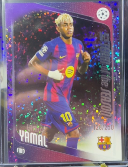 2025-26 Topps UEFA Club Competitions #10 Lamine Yamal — front