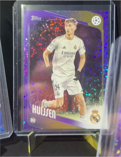 2025-26 Topps UEFA Club Competitions Soccer #39 Dean Huijsen — front