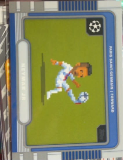 2025-26 Topps UEFA Club Competitions 8Bit #8B-6 Neymar Jr — front
