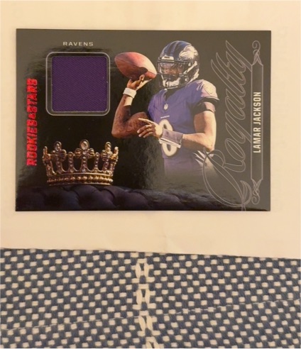 2025 Panini Rookies & Stars Royalty #R-LJN Lamar Jackson — front