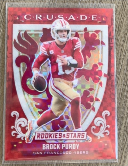 2025 Panini Rookies & Stars Crusade #10 Brock Purdy — front
